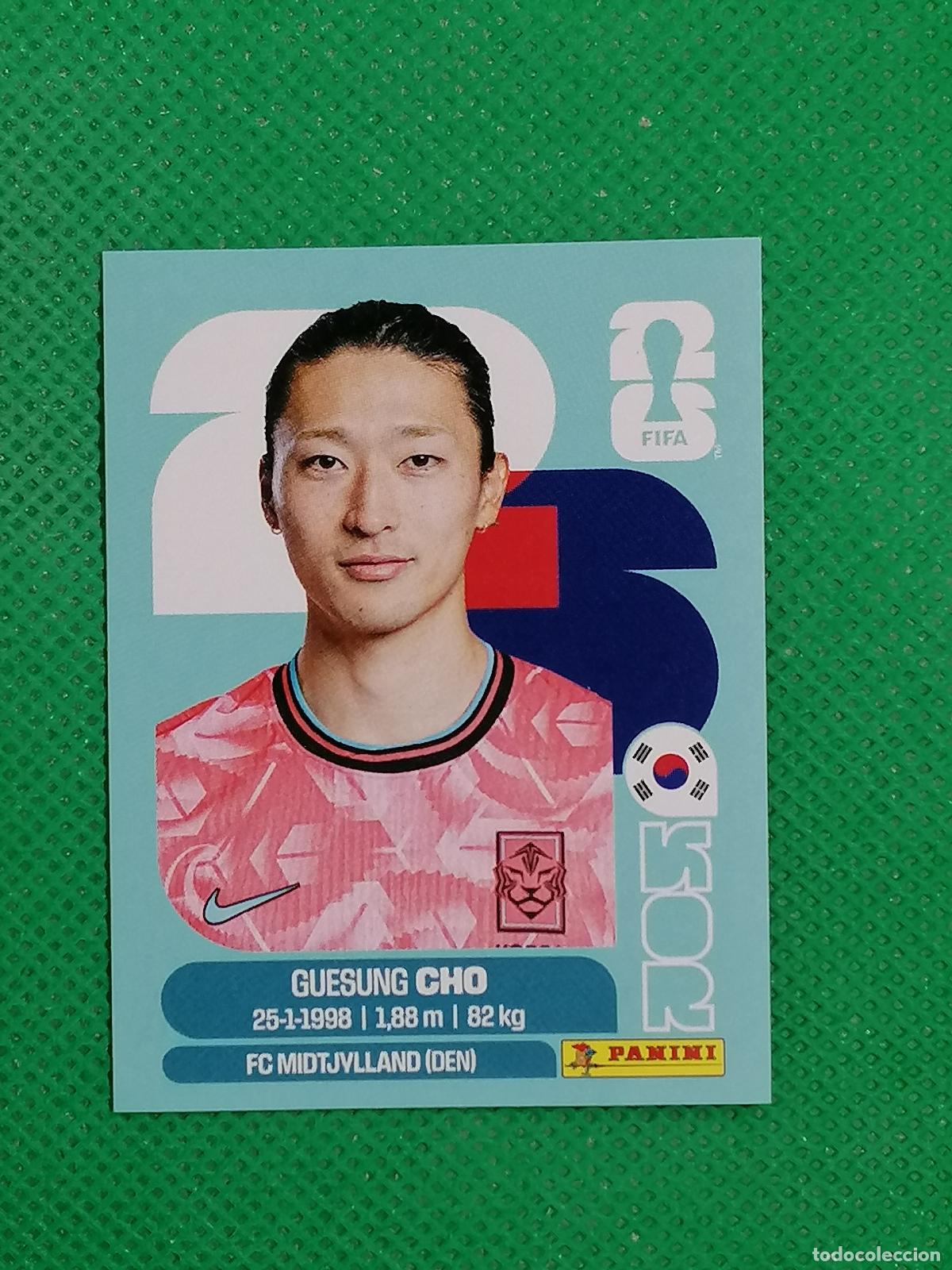 Cromos de F&uacute;tbol: KOR 17 KOR17 GUESUNG CHO KOREA ⚽ PANINI FIFA MUNDIAL WORLD CUP 26 2026 STICKER ⚽