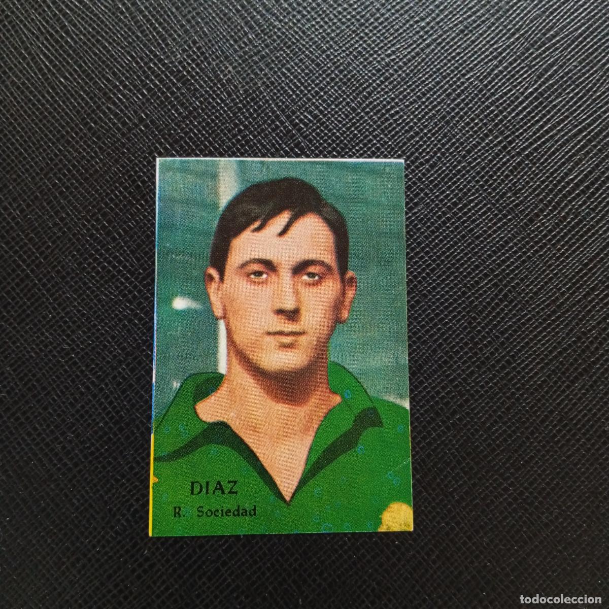 Cromos de F&uacute;tbol: DIAZ REAL SOCIEADAD FHER 1968 1969 CROMO FUTBOL 68 69 LIGA - SIN PEGAR - A206 PG4