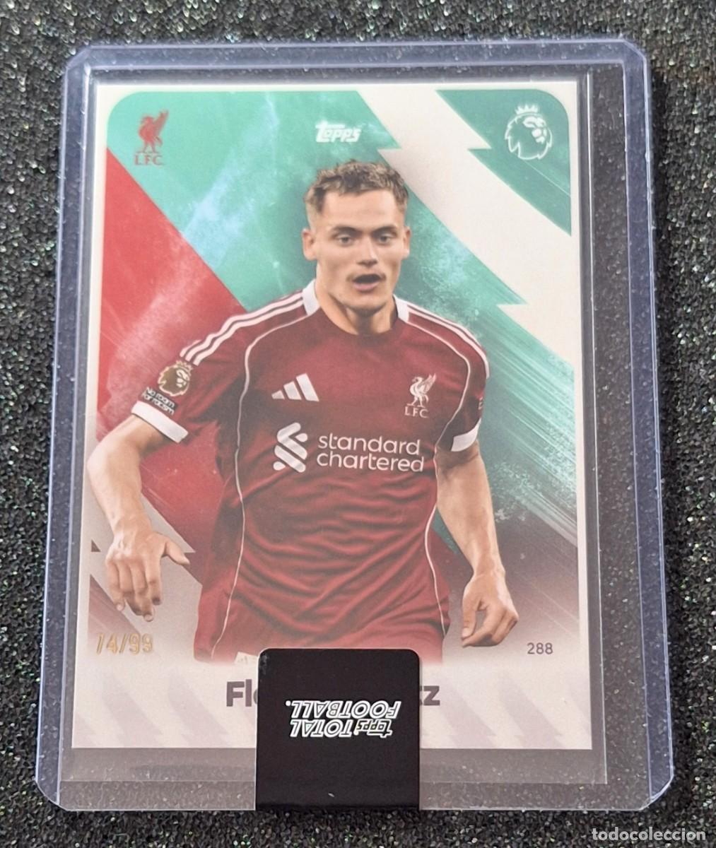Cromos de F&uacute;tbol: Florian Wirtz Liverpool Topps Total Football 74/99
