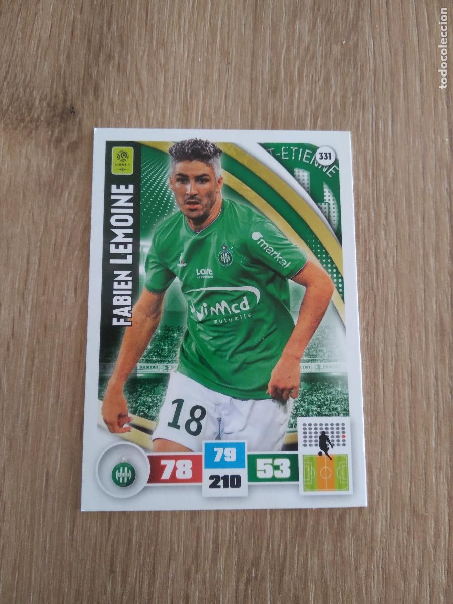 Cromos de F&uacute;tbol: 331 LEMOINE SAINT-ETIENNE CROMO FUTBOL PANINI LIGA FRANCIA 2016-2017 FOOT LIGUE 1 ADRENALYN 16-17