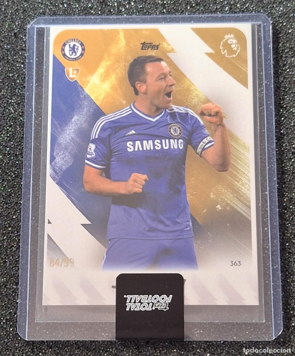 Cromos de F&uacute;tbol: John Terry Chelsea Topps Total Football 84/99