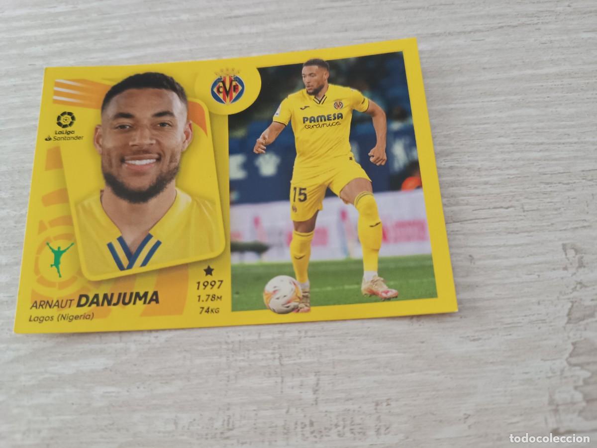 Cromos de F&uacute;tbol: DANJUMA FICHAJE 40 NUNCA PEGADO LIGA ESTE 2021 2022 21 22
