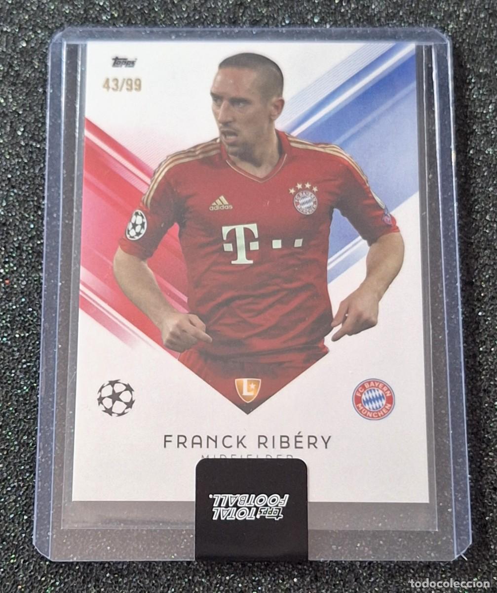 Cromos de F&uacute;tbol: Franck Ribery Bayern Munich Topps Total Football 43/99