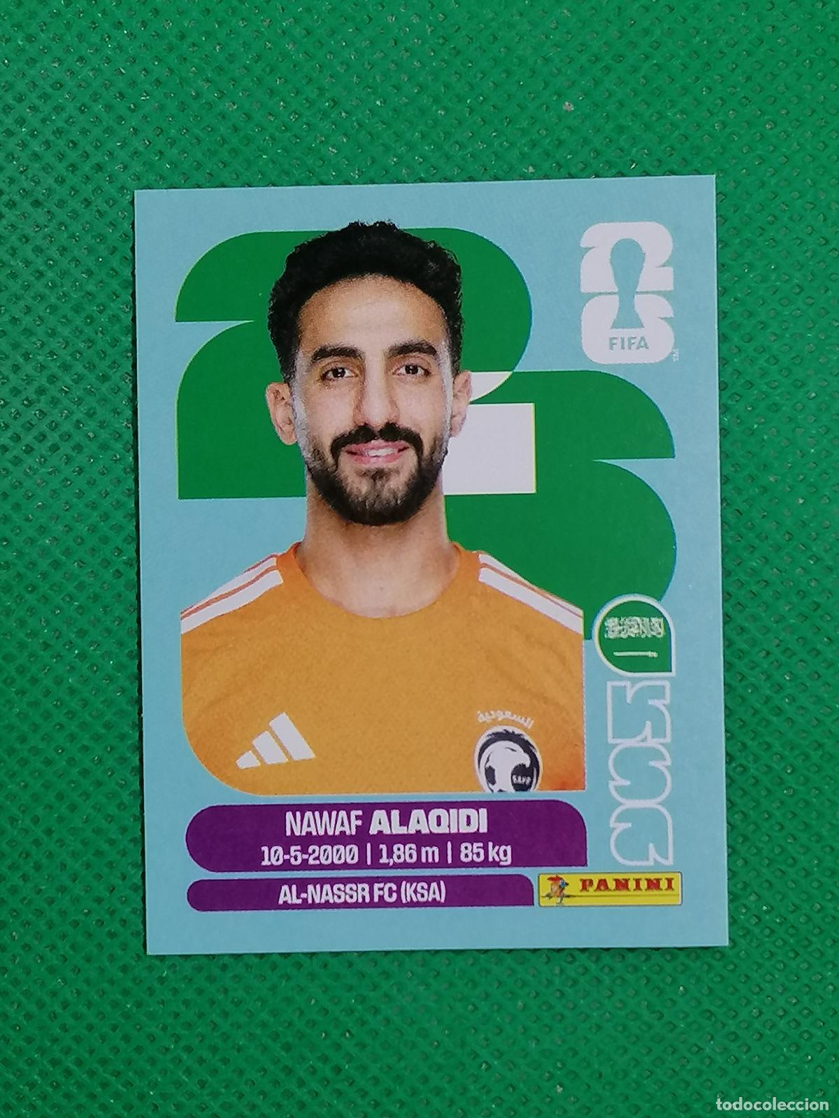 Cromos de F&uacute;tbol: KSA 2 KSA2 NAWAF ALAQIDI SAUDI ⚽ PANINI FIFA MUNDIAL WORLD CUP 26 2026 STICKER ⚽