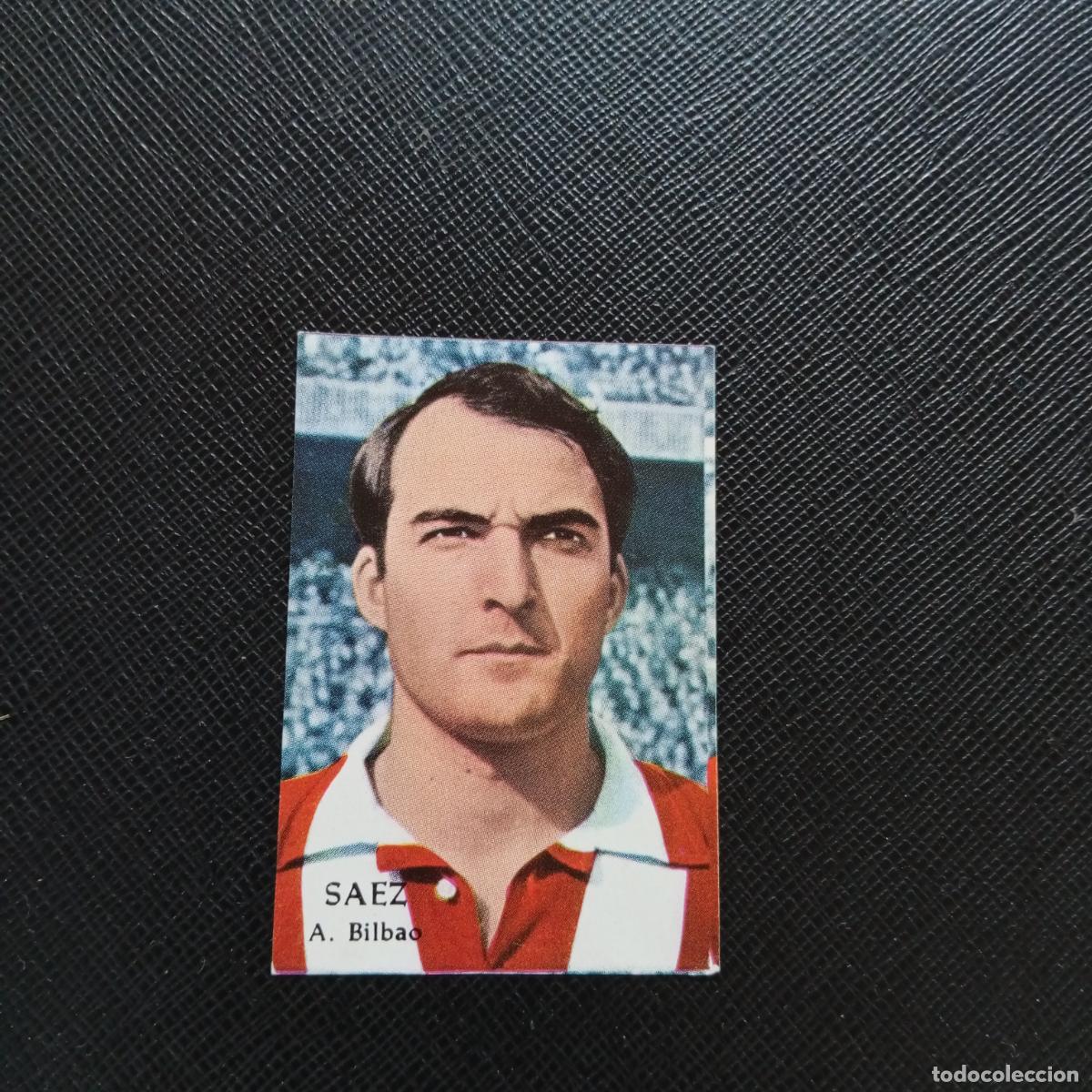 Cromos de F&uacute;tbol: SAEZ BILBAO FHER 1968 1969 CROMO FUTBOL 68 69 LIGA - SIN PEGAR - A206 PG5