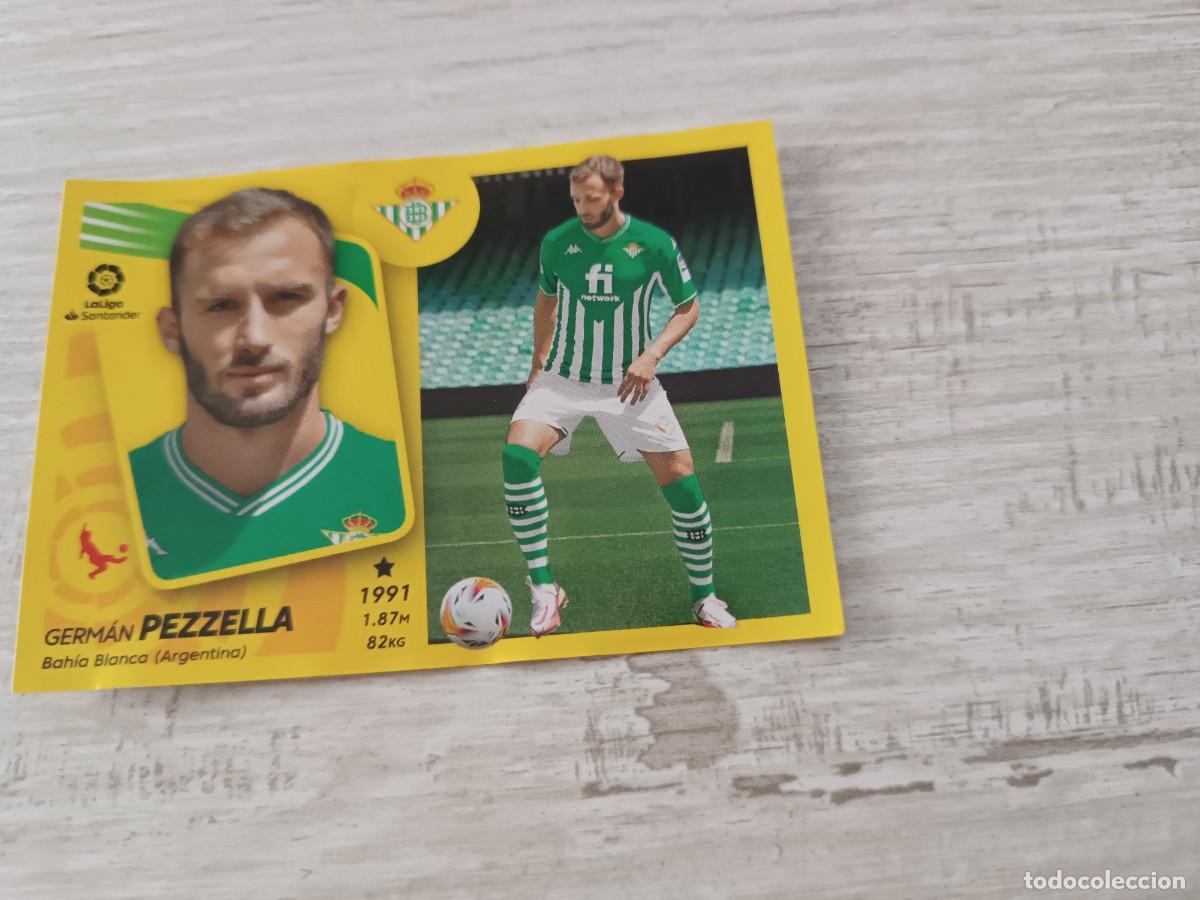 Fu&szlig;ball-Sticker: PEZZELLA FICHAJE 43 NUNCA PEGADO LIGA ESTE 2021 2022 21 22