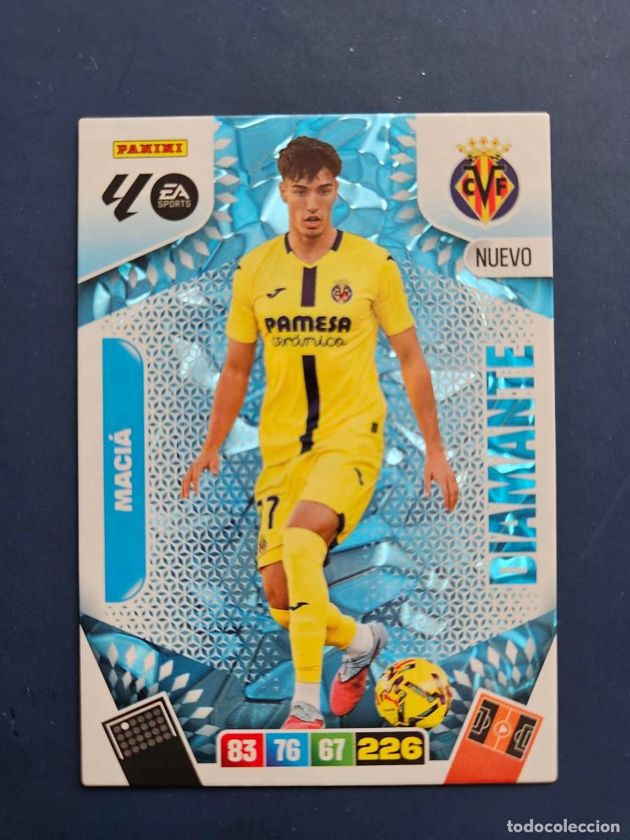 Cromos de F&uacute;tbol: MACIA VILLARREAL DIAMANTE ADRENALYN XL 25 26 2025 2026