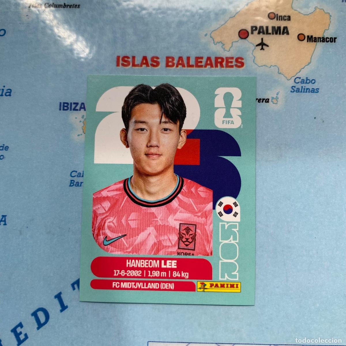 Cromos de Futebol: Korea numero 7 cromo panini Mundial Fifa World Cup 2026