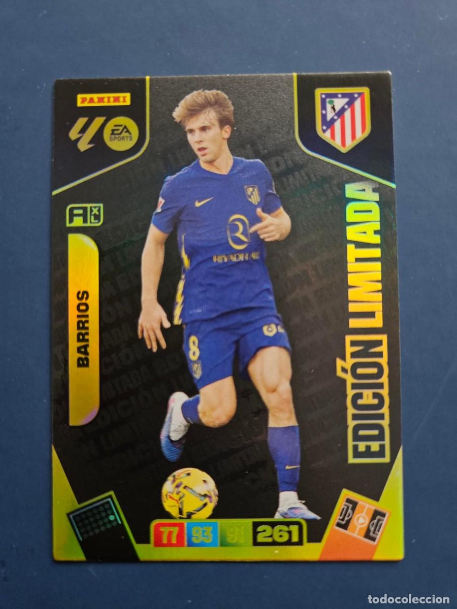 Cromos de Futebol: BARRIOS ATLETICO MADRID EDICION LIMITADA ADRENALYN XL 25 26 2025 2026
