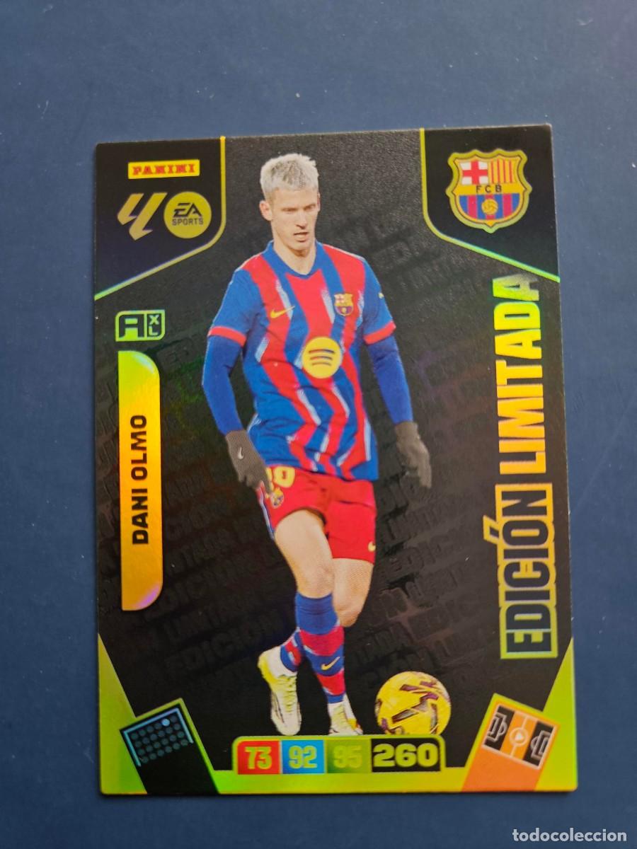 Fu&szlig;ball-Sticker: DANI OLMO BARCELONA EDICION LIMITADA ADRENALYN XL 25 26 2025 2026