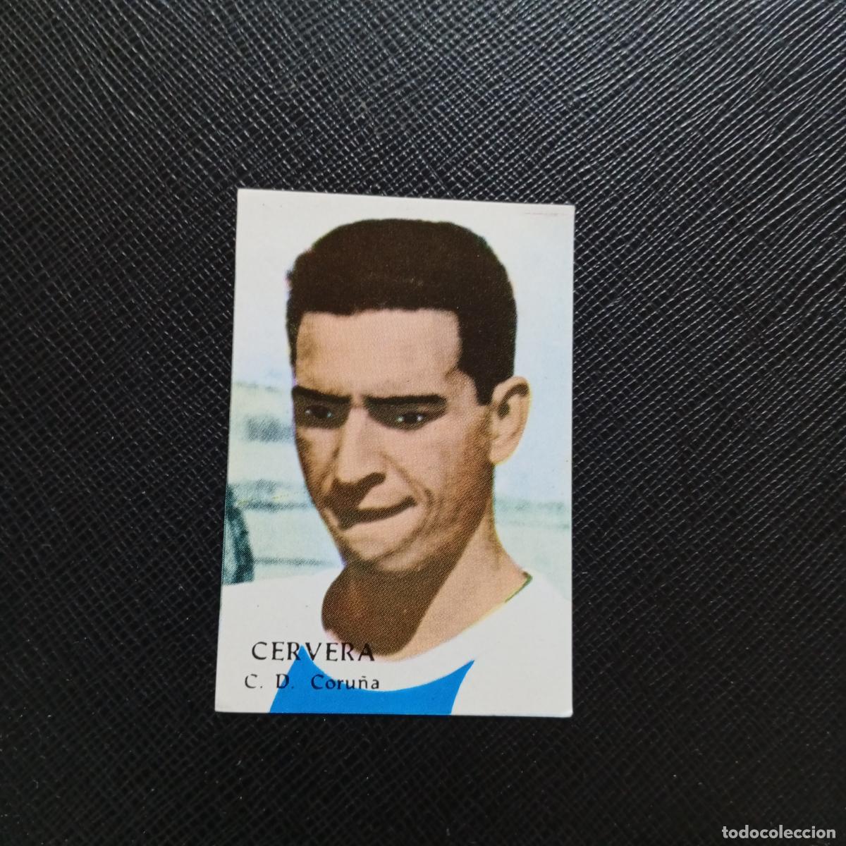 Fu&szlig;ball-Sticker: CERVERA DEPORTIVO CORU&Ntilde;A FHER 1968 1969 CROMO FUTBOL 68 69 LIGA - SIN PEGAR - A206 PG6