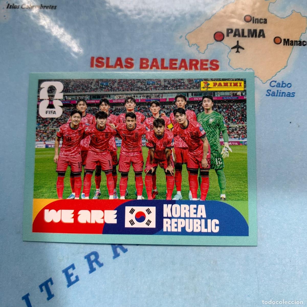 Football Stickers: Korea numero 13 cromo panini Mundial Fifa World Cup 2026