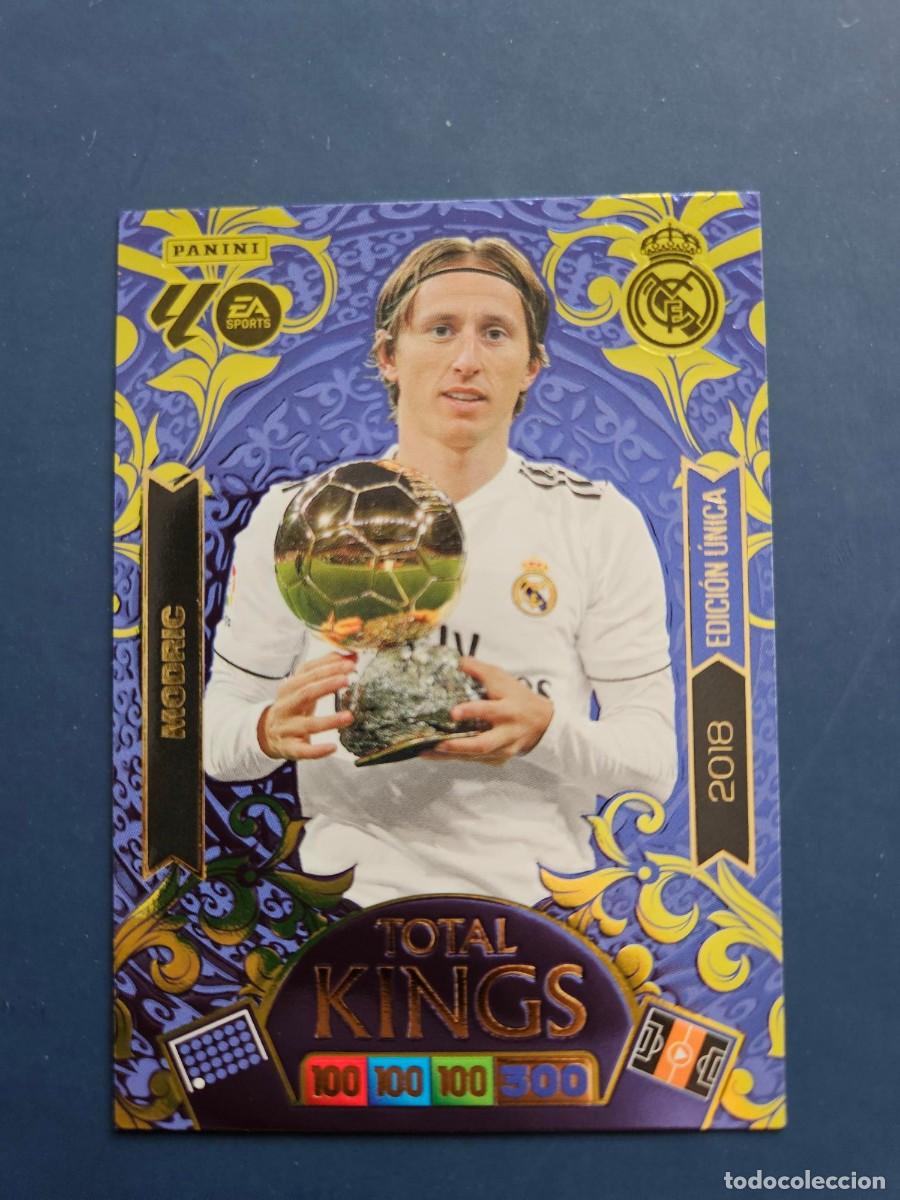 Cromos de F&uacute;tbol: MODRIC REAL MADRID TOTAL KINGS EDICION UNICA ADRENALYN XL 25 26 2025 2026
