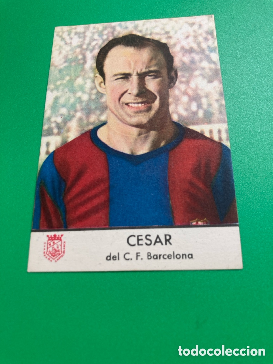 Cromos de f&uacute;tbol: Cromo Cesar Castellblanch fc Barcelona