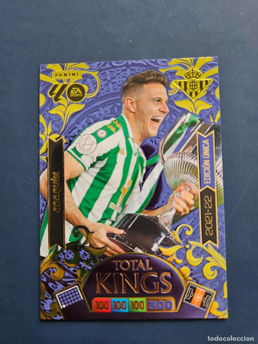 Cromos de F&uacute;tbol: JOAQUIN BETIS TOTAL KINGS EDICION UNICA ADRENALYN XL 25 26 2025 2026
