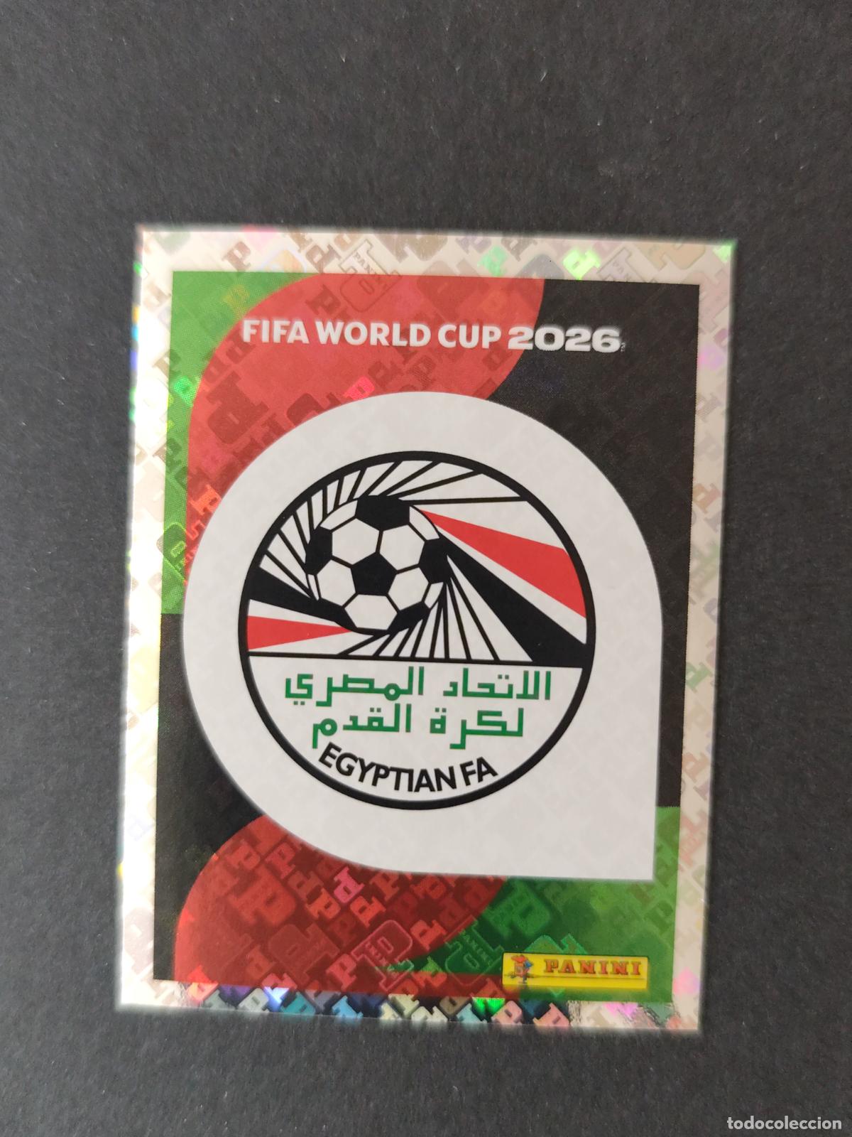Cromos de F&uacute;tbol: EGY1 EMBLEM ESCUDO 1 EGIPTO MUNDIAL FIFA WORLD CUP 2026 STICKER PANINI SIN PEGAR