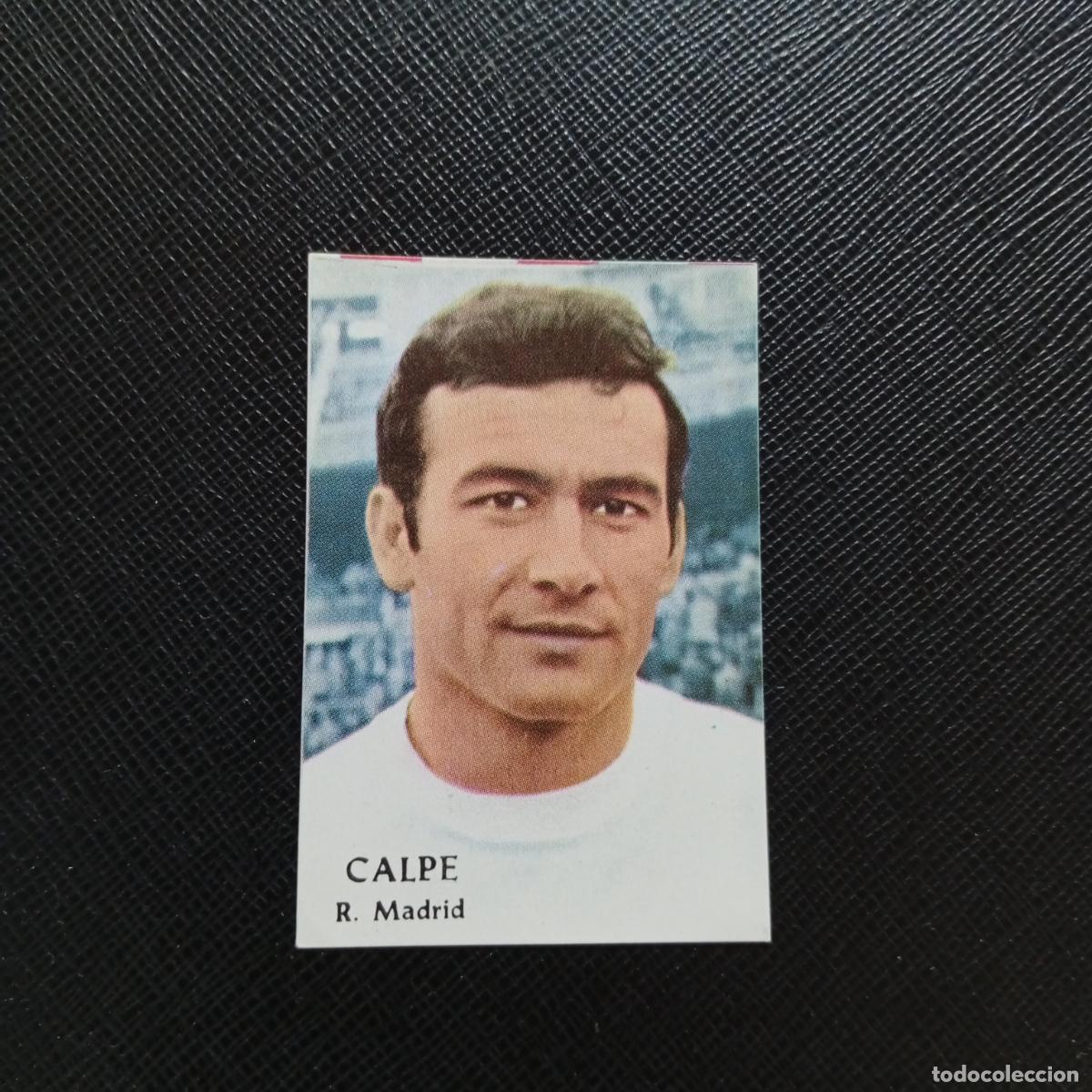 Cromos de F&uacute;tbol: CALPE REAL MADRID FHER 1968 1969 CROMO FUTBOL 68 69 LIGA - SIN PEGAR - A206 PG8