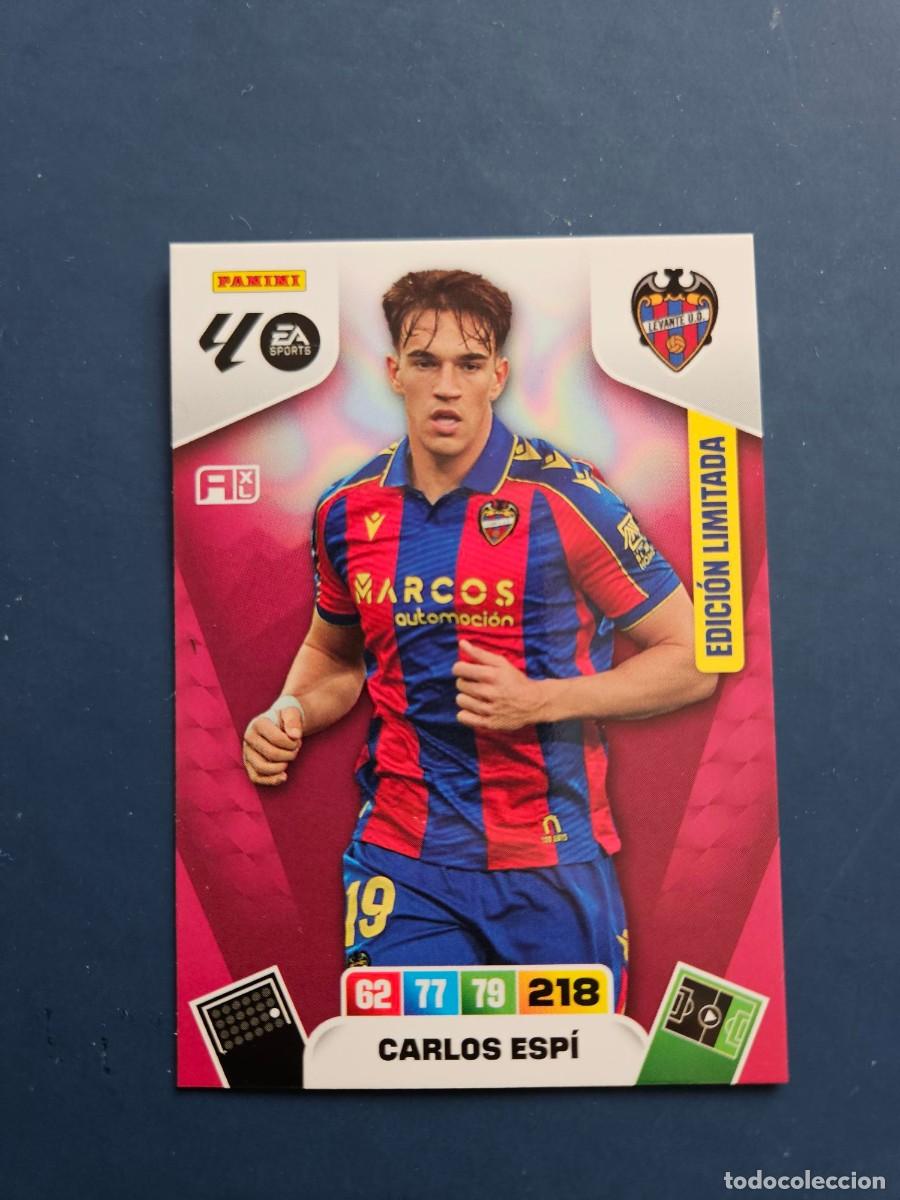 Cromos de F&uacute;tbol: CARLOS ESPI LEVANTE EDICION LIMITADA ADRENALYN XL 25 26 2025 2026