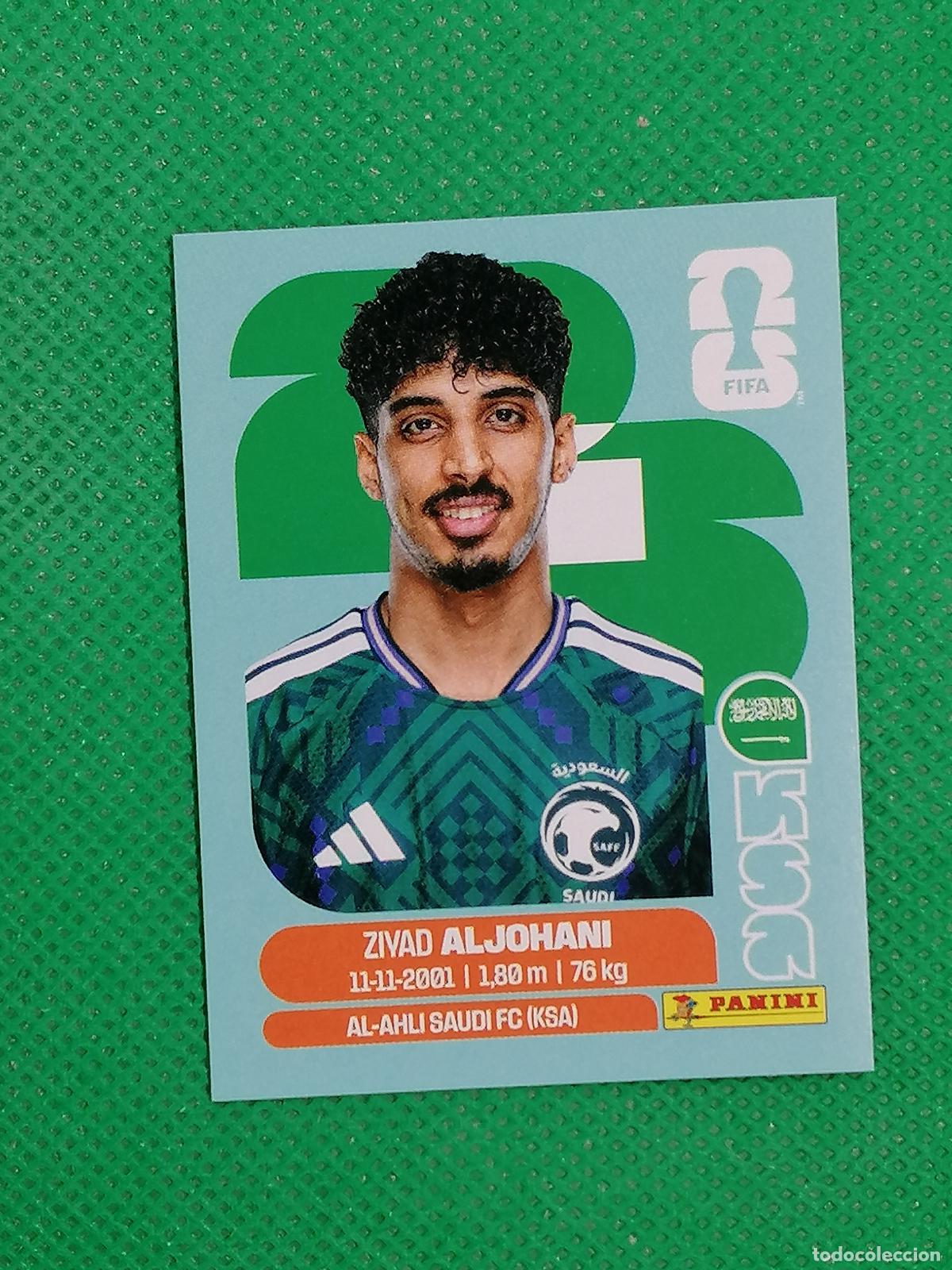 Cromos de F&uacute;tbol: KSA 10 KSA10 ZIYAD ALJOHANI ARABIA SAUDI ⚽ PANINI FIFA MUNDIAL WORLD CUP 26 2026 STICKER ⚽