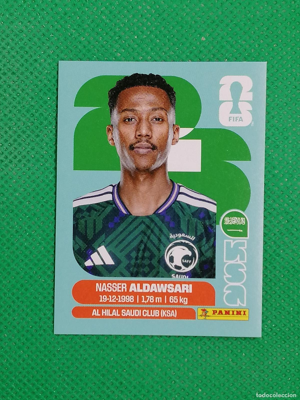Cromos de F&uacute;tbol: KSA 12 KSA12 NASSER ALDAWSARI ARABIA SAUDI ⚽ PANINI FIFA MUNDIAL WORLD CUP 26 2026 STICKER ⚽