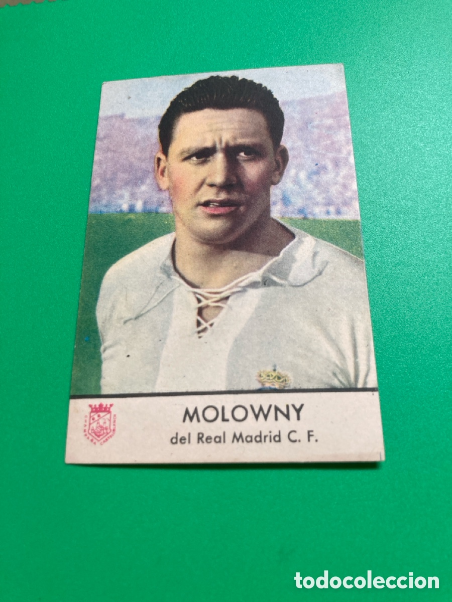 Cromos de F&uacute;tbol: Cromo Molowny Real Madrid Castellblanc