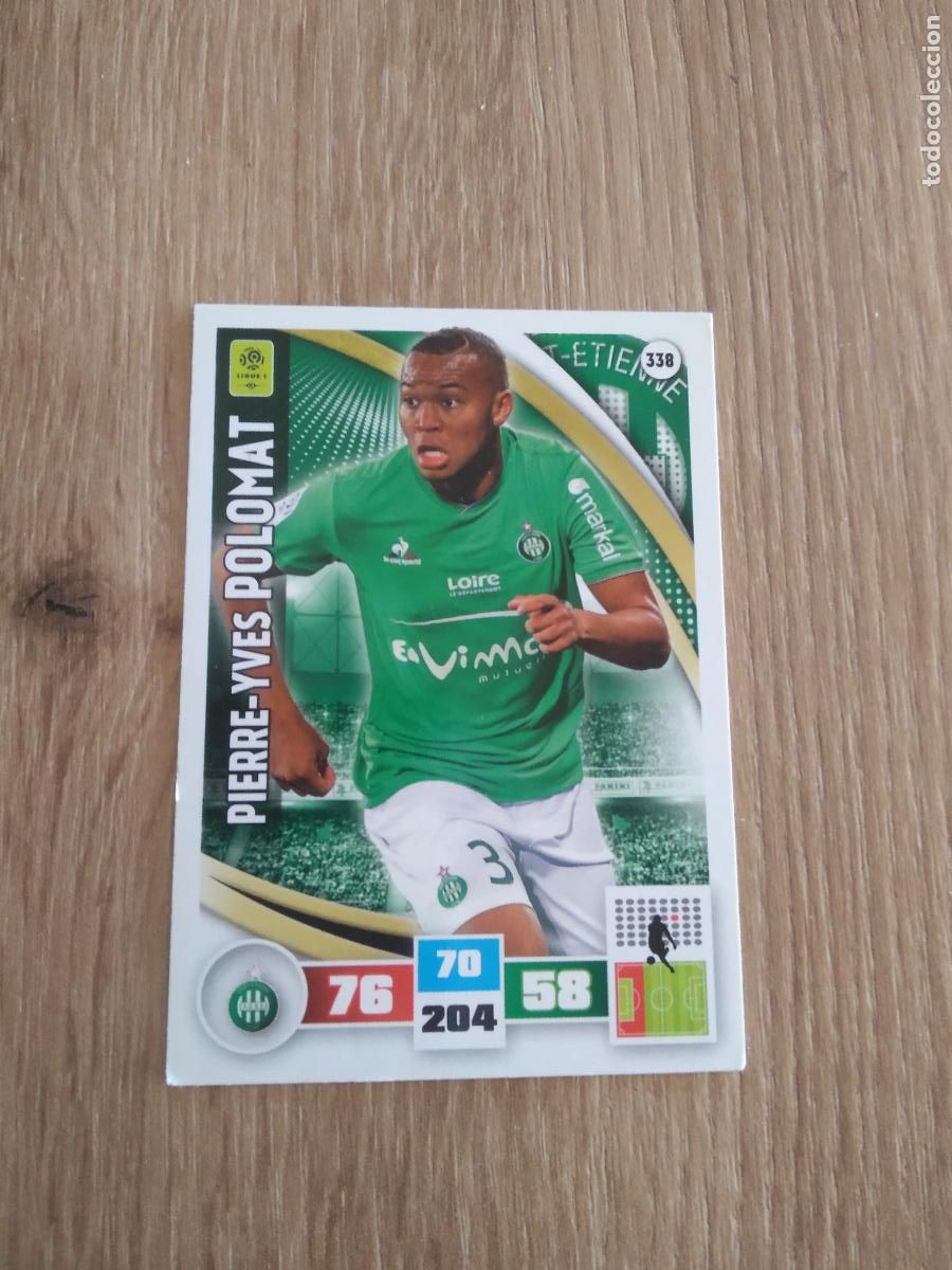 Cromos de F&uacute;tbol: 338 POLOMAT SAINT-ETIENNE CROMO FUTBOL PANINI LIGA FRANCIA 2016-2017 FOOT LIGUE 1 ADRENALYN 16-17