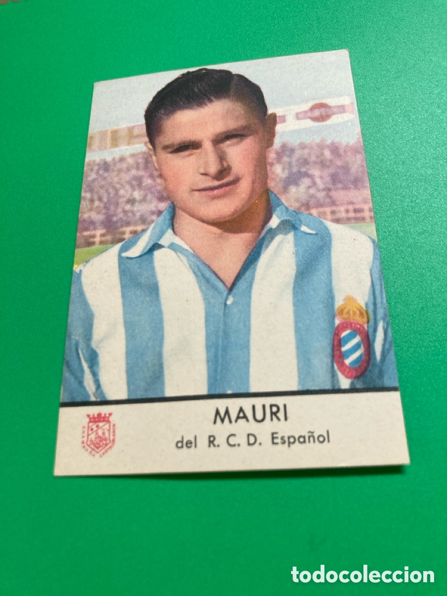 Cartes &agrave; collectionner de Football: Cromo Mauri RCD Espa&ntilde;ol Castellblanch