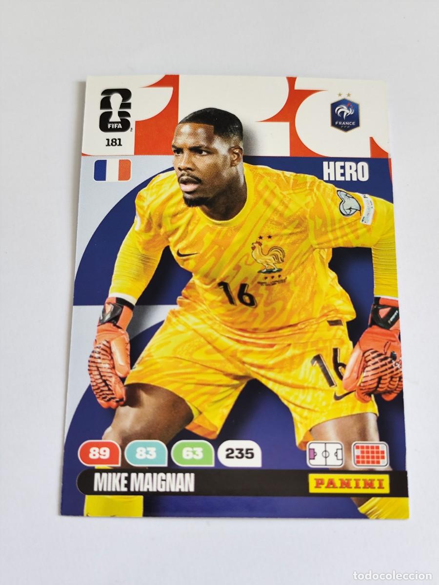 Cromos de F&uacute;tbol: FIFA WORLD CUP 2026 PANINI ADRENALYN XL 181 MIKE MAIGNAN - HERO FRANCIA