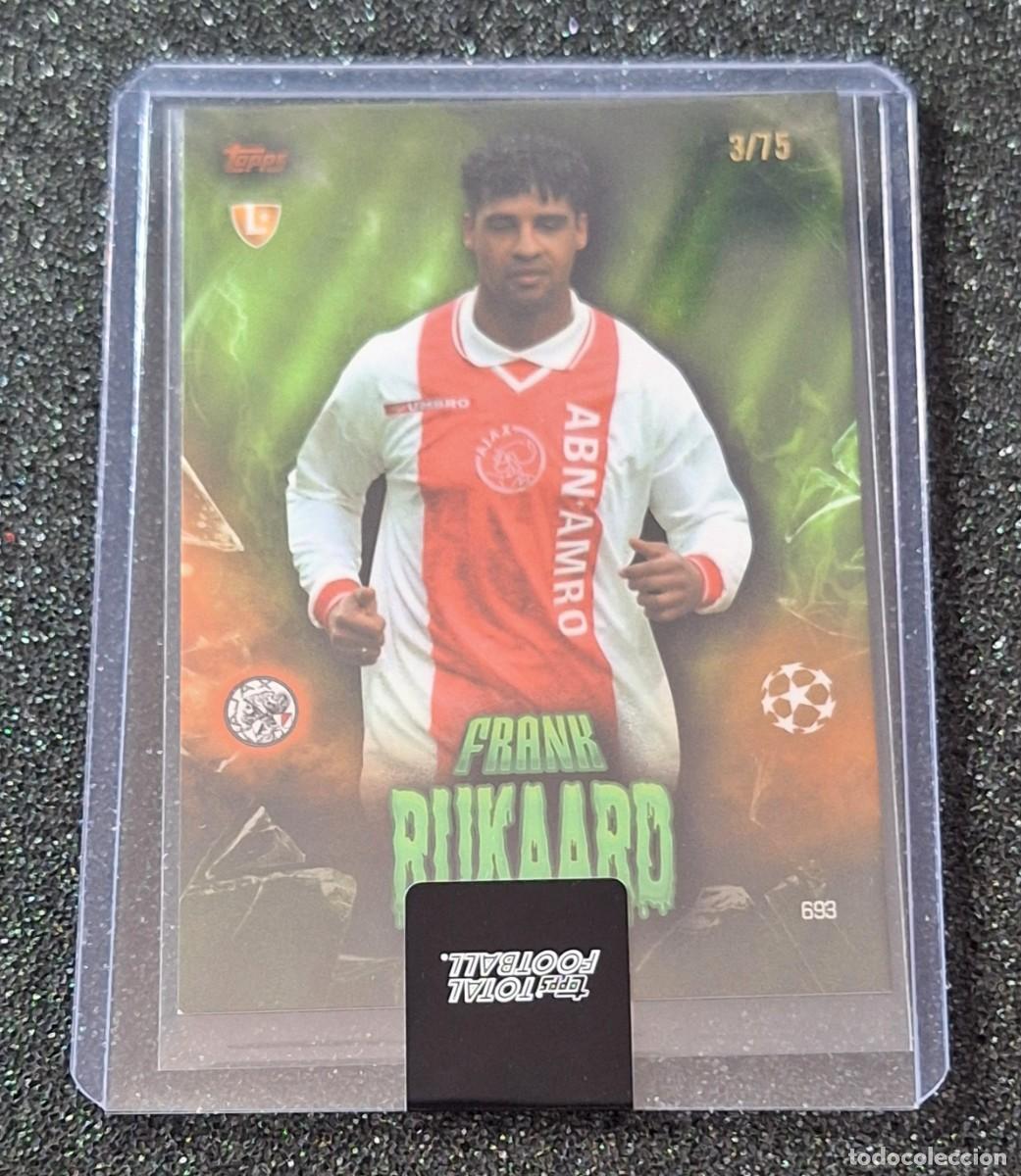 Cromos de F&uacute;tbol: Frank Rijkaard Ajax Amsterdam Topps Total Football 3/75 Halloween