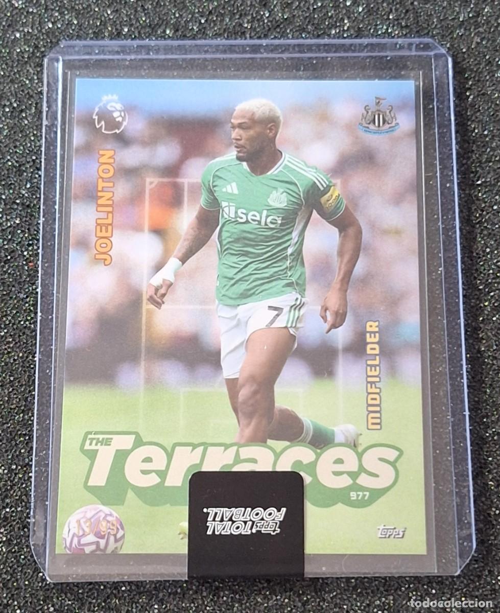 Cromos de F&uacute;tbol: Joelinton Newcastle Topps Total Football 13/99 Terraces