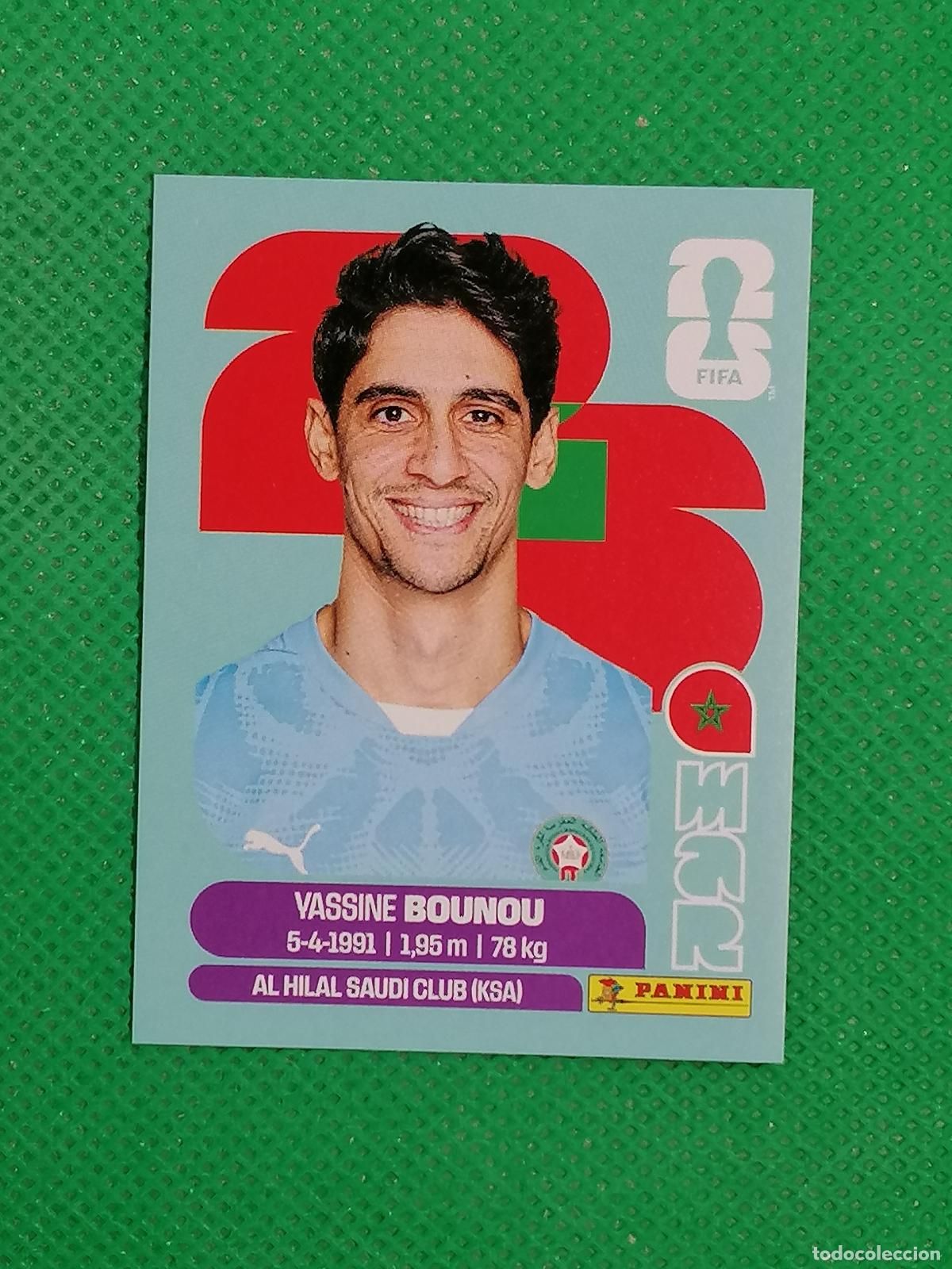 Cromos de F&uacute;tbol: MAR 2 MAR2 YASSINE BOUNOU MARRUECOS ⚽ PANINI FIFA MUNDIAL WORLD CUP 26 2026 STICKER ⚽
