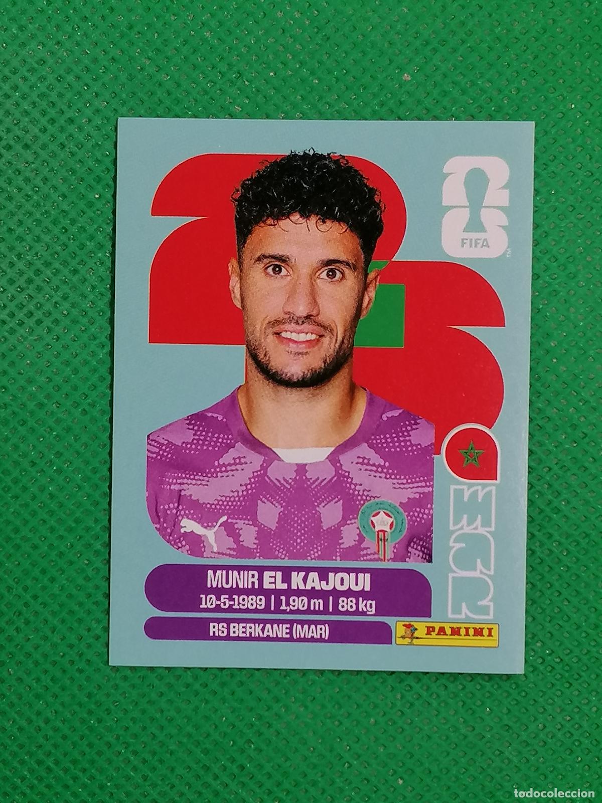 Cromos de F&uacute;tbol: MAR 3 MAR3 MUNIR EL KAJOUI MARRUECOS ⚽ PANINI FIFA MUNDIAL WORLD CUP 26 2026 STICKER ⚽
