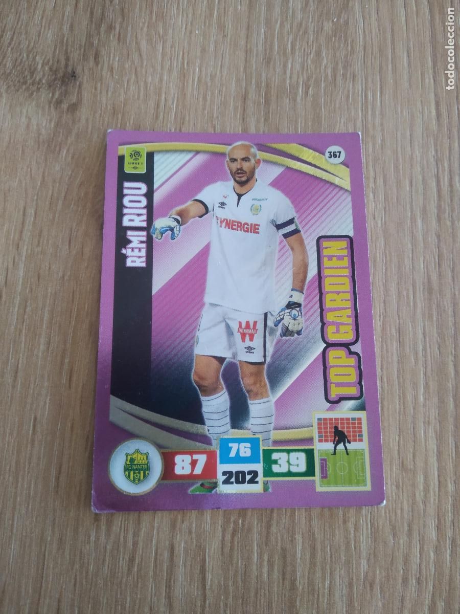 Cromos de F&uacute;tbol: 367 REMI RIOU NANTES CROMO FUTBOL PANINI LIGA FRANCIA 2016-2017 FOOT LIGUE 1 ADRENALYN 16-17