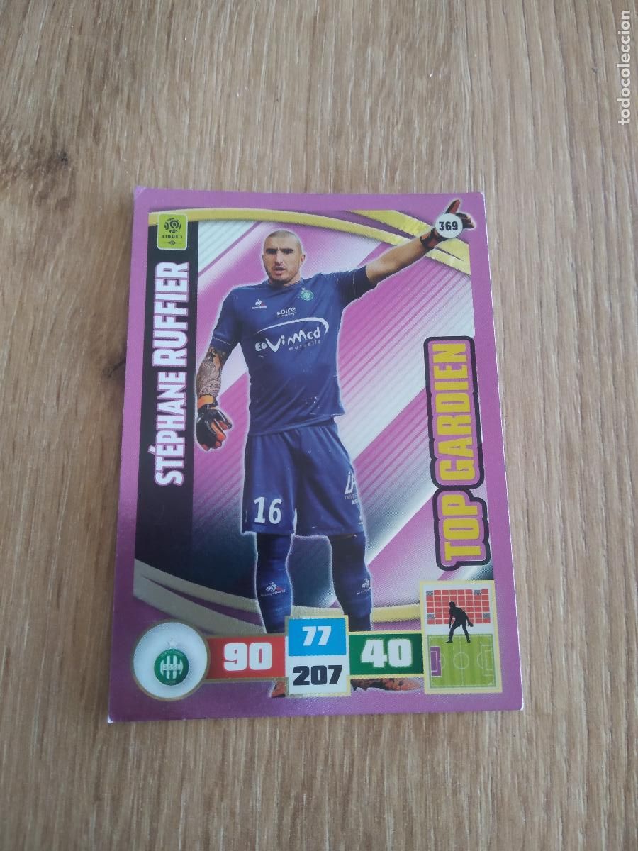 Fu&szlig;ball-Sticker: 369 RUFFIER SAINT-ETIENNE CROMO FUTBOL PANINI LIGA FRANCIA 2016-2017 FOOT LIGUE 1 ADRENALYN 16-17