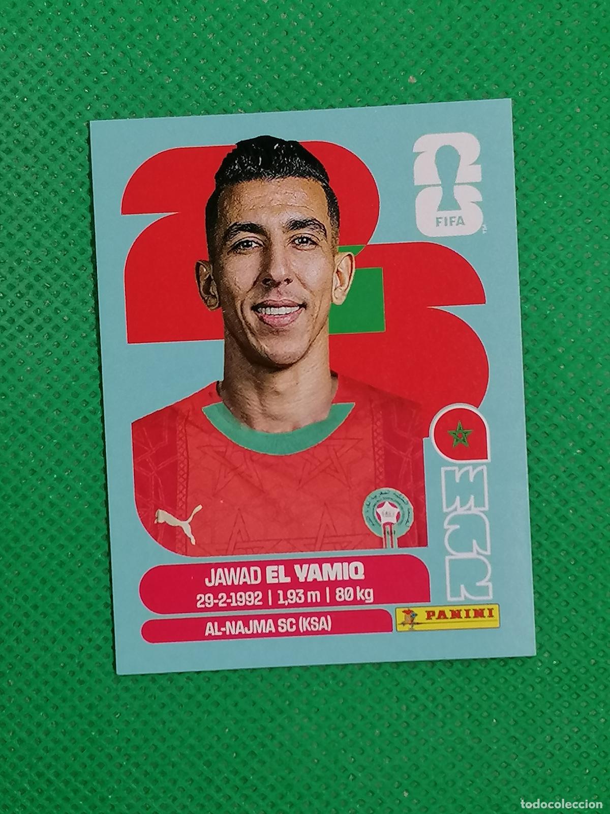 Fu&szlig;ball-Sticker: MAR 8 MAR8 JAWAD EL YAMIQ MARRUECOS ⚽ PANINI FIFA MUNDIAL WORLD CUP 26 2026 STICKER ⚽