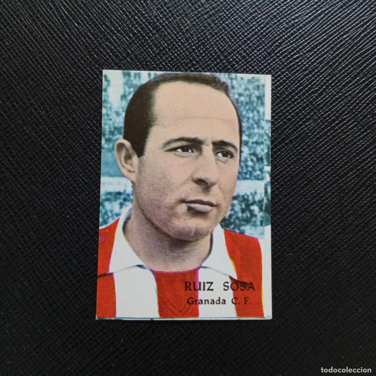 Fu&szlig;ball-Sticker: RUIZ SOSA GRANADA FHER 1968 1969 CROMO FUTBOL 68 69 LIGA - SIN PEGAR - A206 PG10