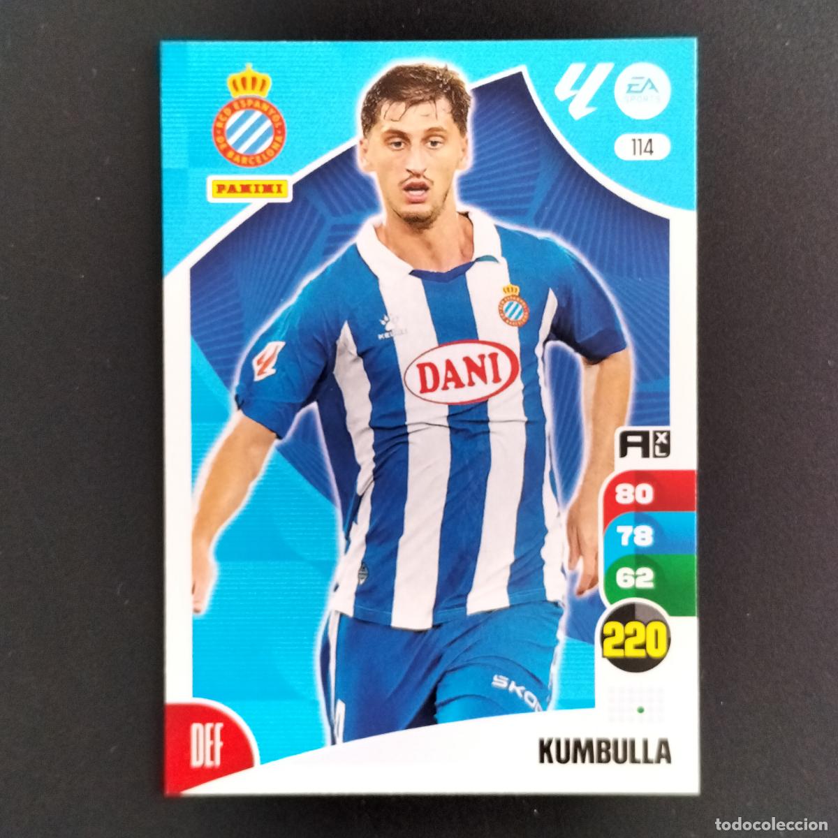 Fu&szlig;ball-Sticker: 114 KUMBULLA ESPANYOL CROMOS ADRENALYN XL LALIGA CARD 2024 2025 24 25 PANINI