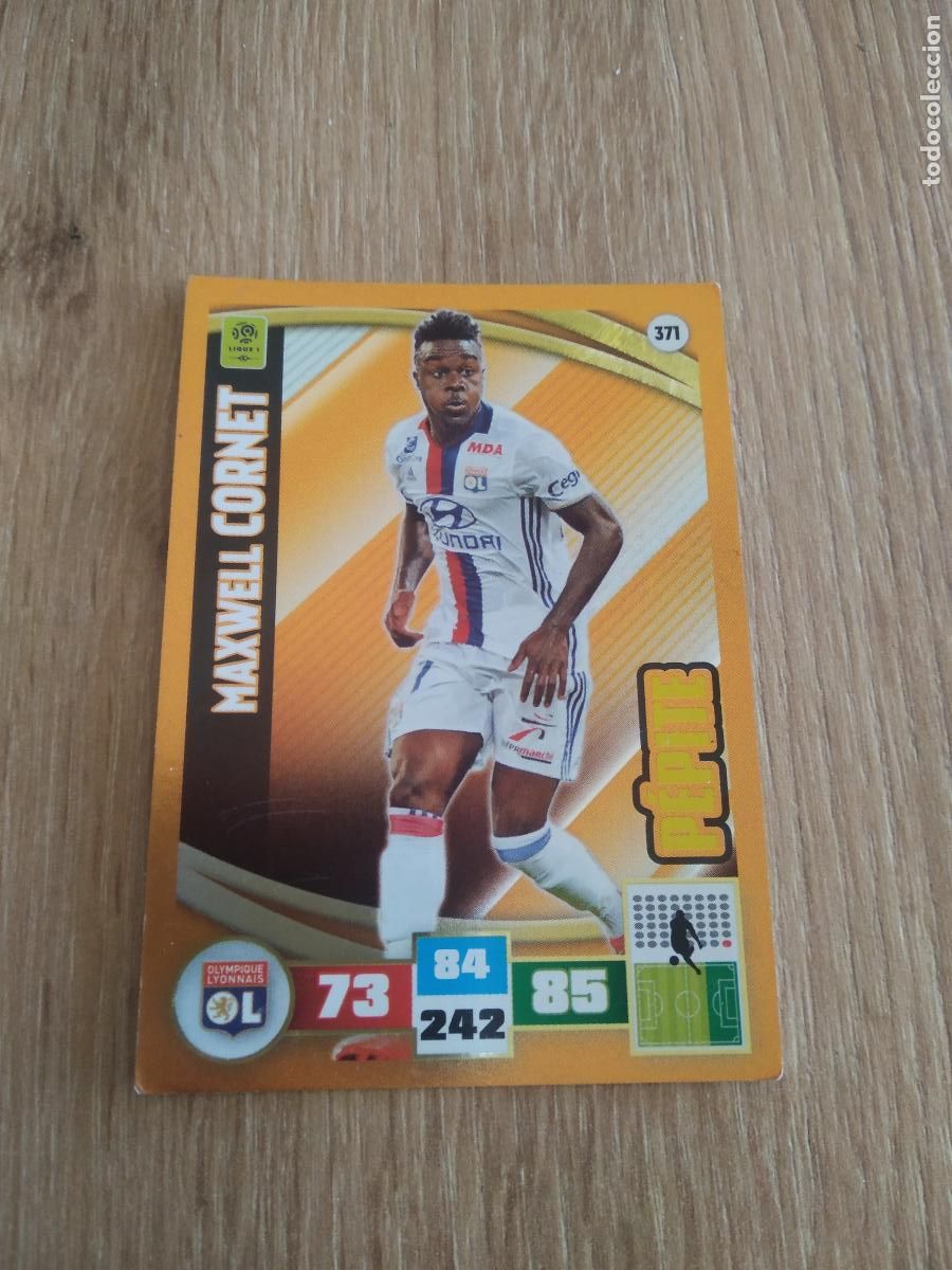 Cromos de F&uacute;tbol: 371 CORNET O. LYON CROMO FUTBOL PANINI LIGA FRANCIA 2016-2017 FOOT LIGUE 1 ADRENALYN 16-17