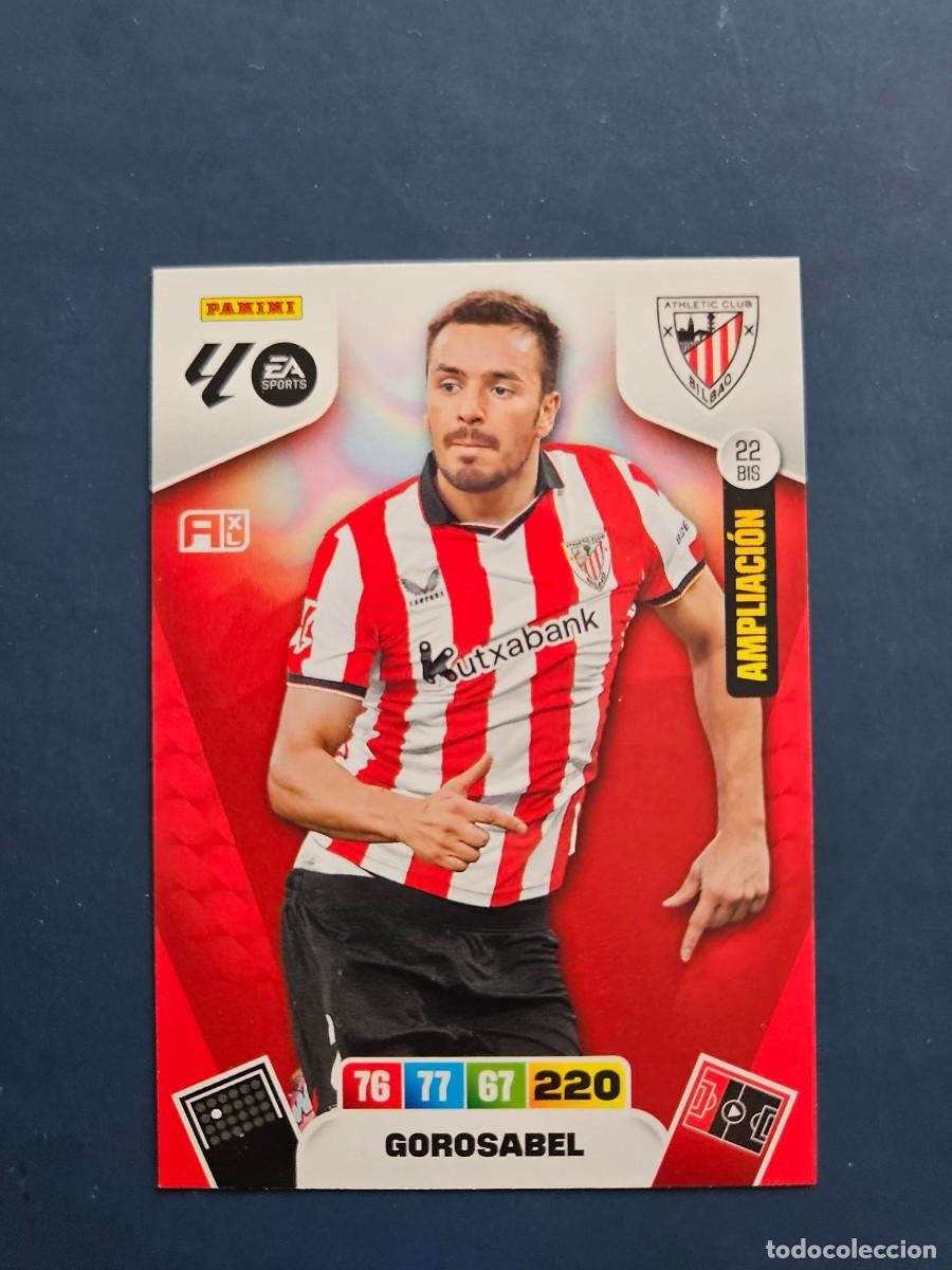 Cromos de F&uacute;tbol: N&ordm; 22 BIS GOROSABEL ATHLETIC BILBAO AMPLIACION ADRENALYN XL 25 26 2025 2026