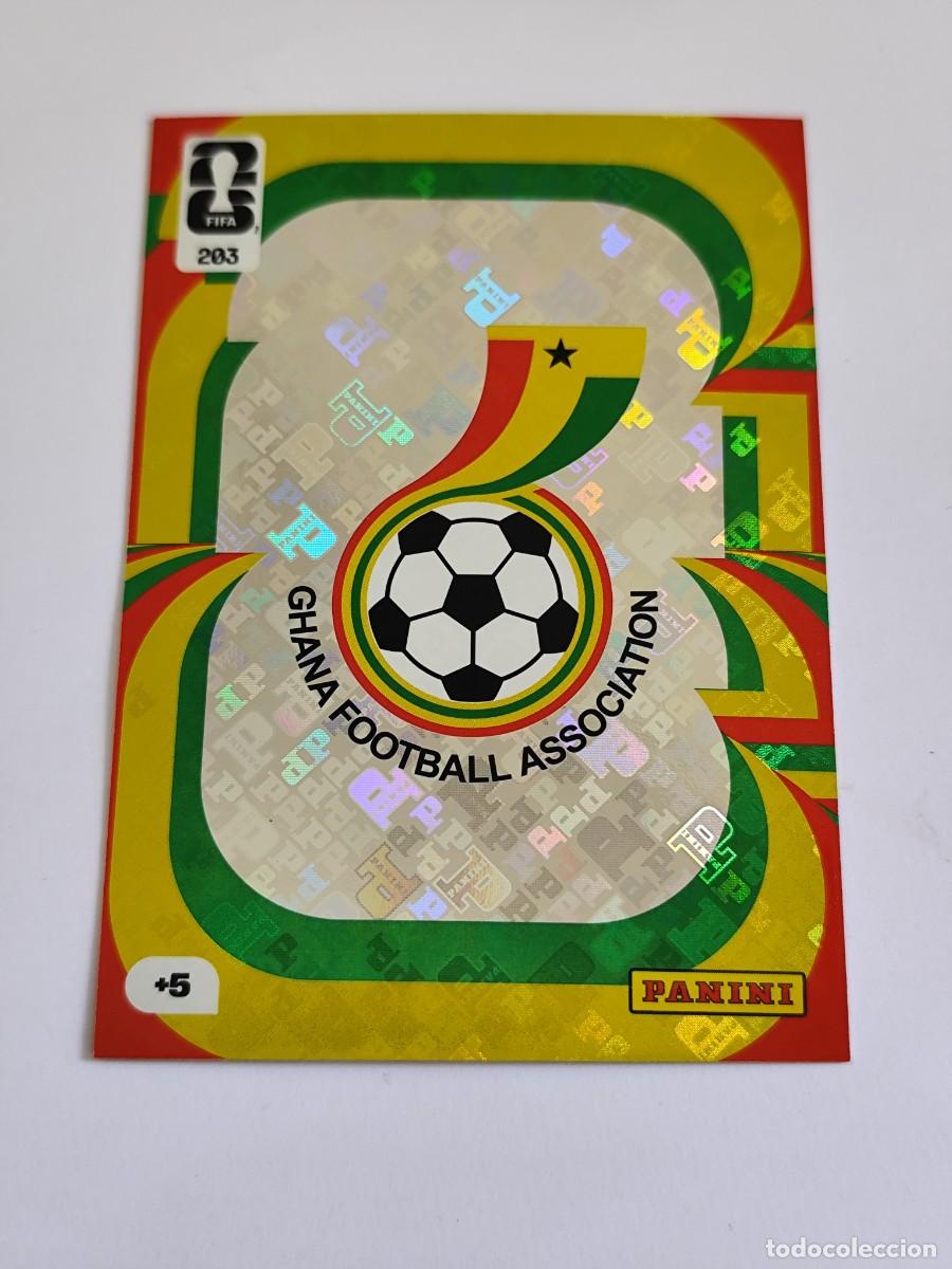 Cromos de F&uacute;tbol: FIFA WORLD CUP 2026 PANINI ADRENALYN XL 203 LOGO GHANA
