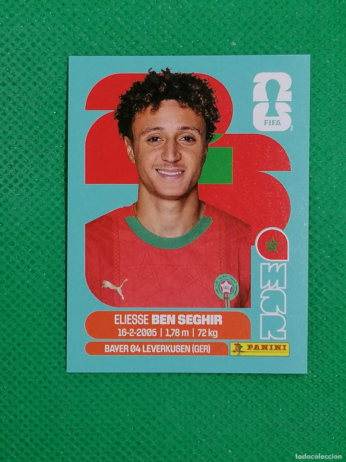 Cromos de F&uacute;tbol: MAR 12 MAR12 ELIESSE BEN SEGHIR MARRUECOS ⚽ PANINI FIFA MUNDIAL WORLD CUP 26 2026 STICKER ⚽