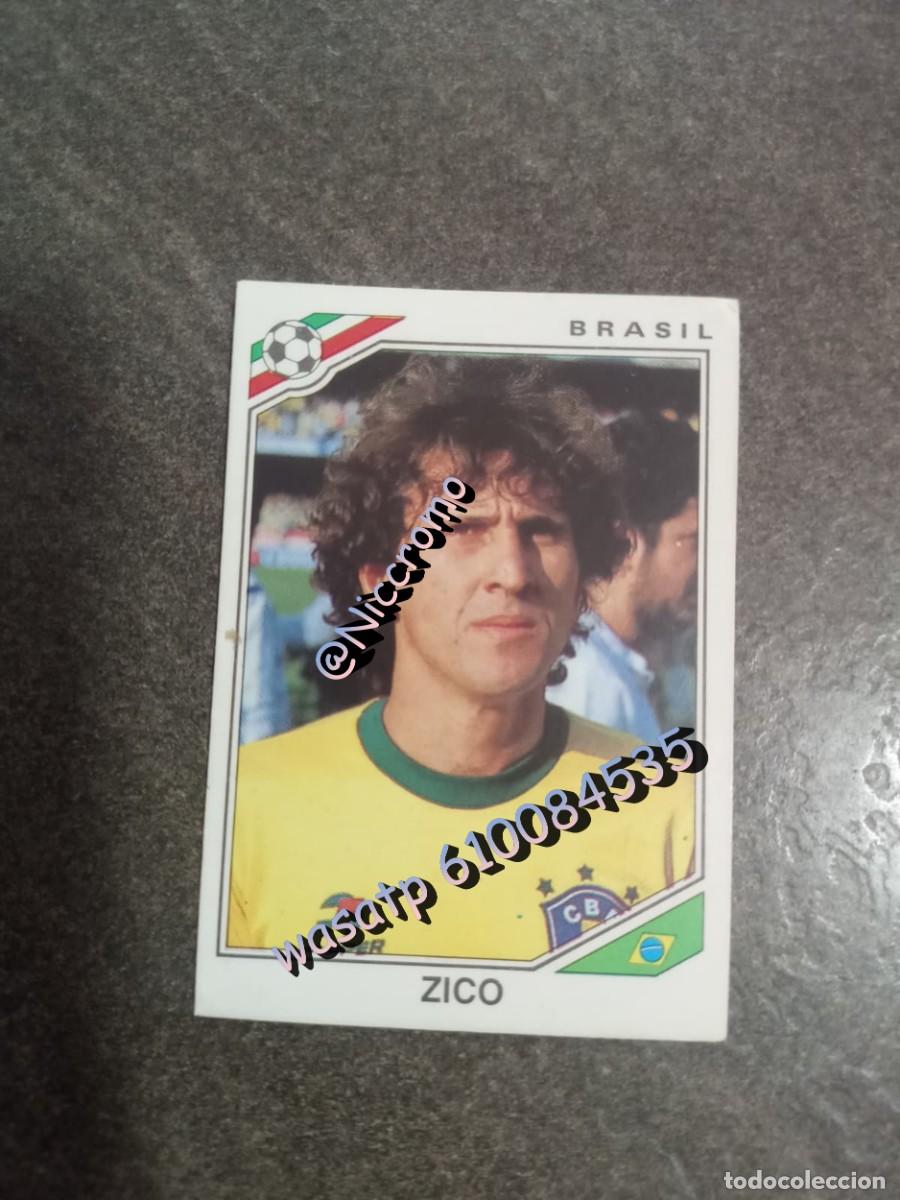 Cromos de F&uacute;tbol: zico brasil n&ordm; 250 mexico 86 panini world cup mundial futbol 1986 sin pegar ver fotos