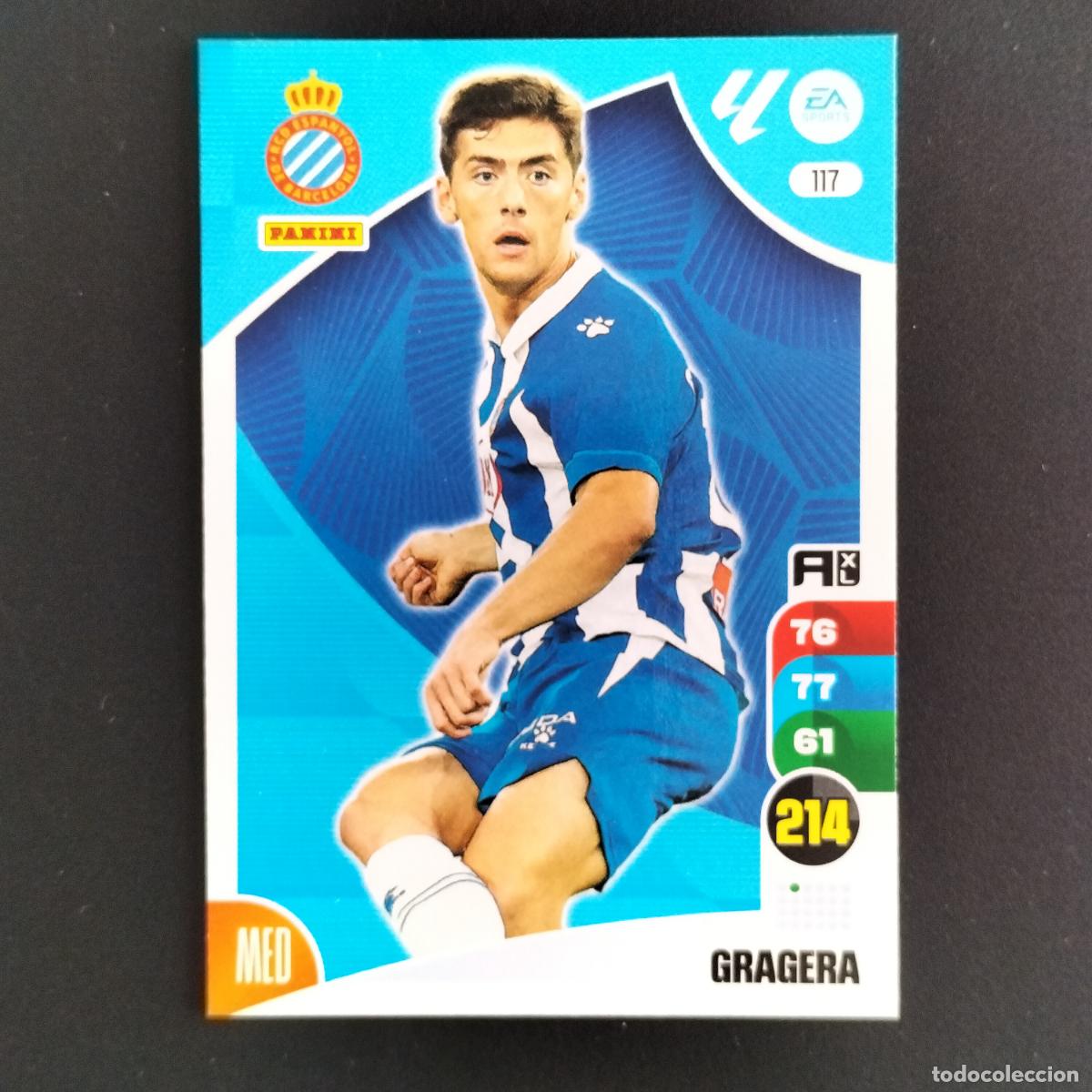 Cromos de F&uacute;tbol: 117 GRAGERA ESPANYOL CROMOS ADRENALYN XL LALIGA CARD 2024 2025 24 25 PANINI