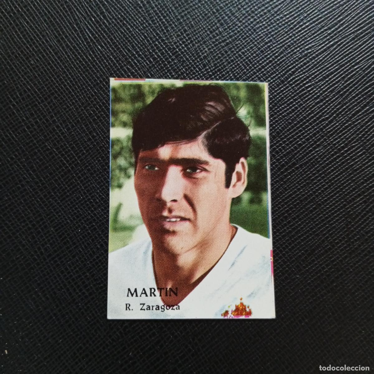Cromos de F&uacute;tbol: MARTIN ZARAGOZA FHER 1968 1969 CROMO FUTBOL 68 69 LIGA - SIN PEGAR - A206 PG11