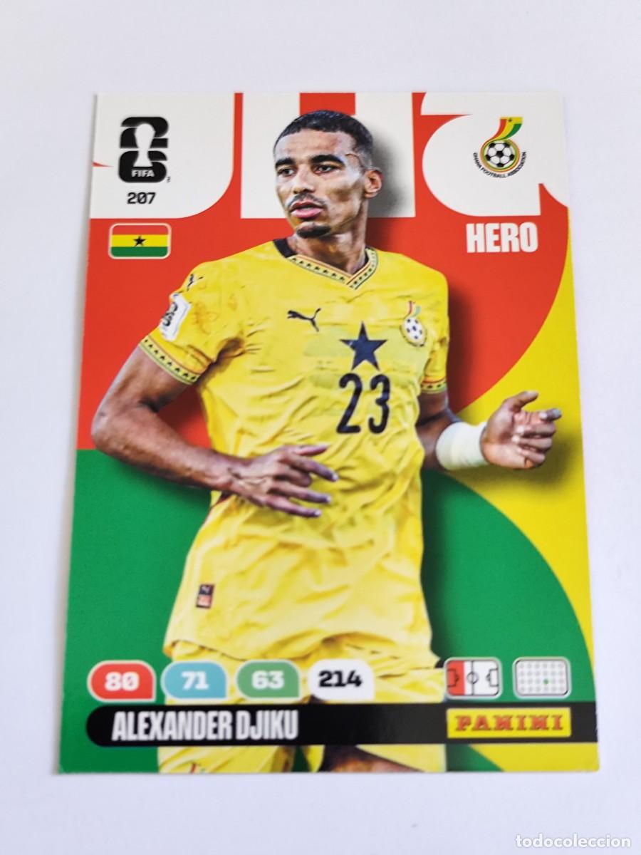 Cromos de F&uacute;tbol: FIFA WORLD CUP 2026 PANINI ADRENALYN XL 207 ALEXANDER DJIKU - HERO GHANA