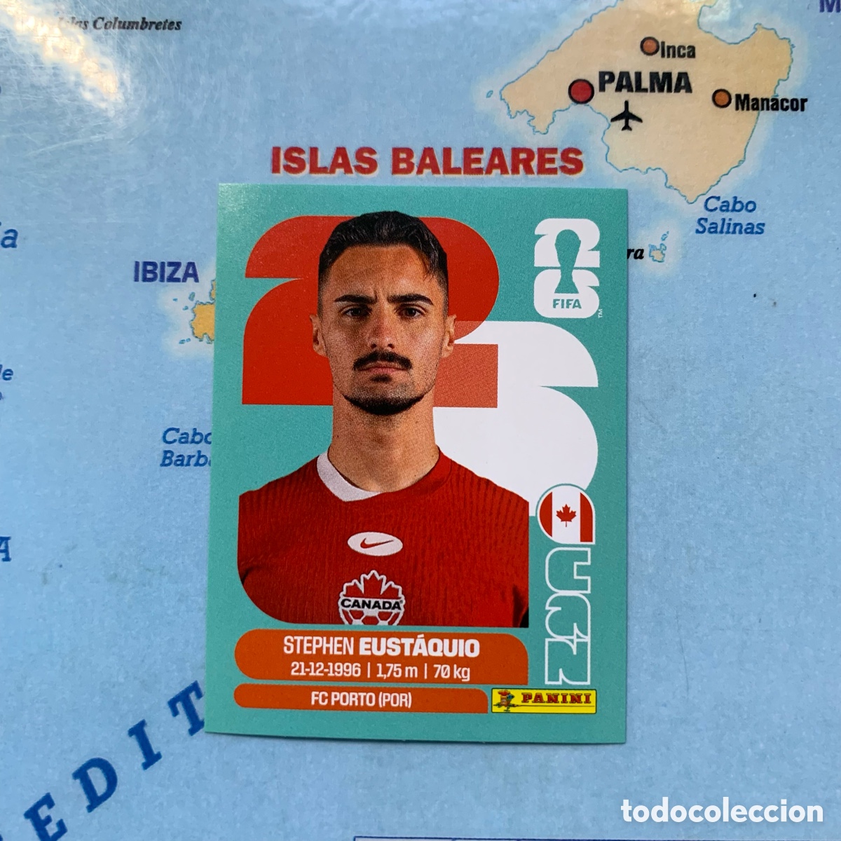 Cromos de F&uacute;tbol: Canada numero 10 cromo panini Mundial Fifa World Cup 2026