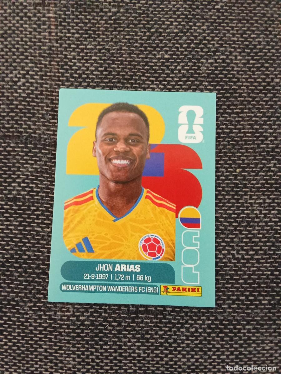 Cromos de F&uacute;tbol: COL17 jhon arias Colombia Panini sticker FIFA world CUP 2026