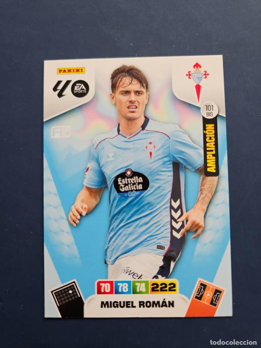 Cromos de F&uacute;tbol: N&ordm; 101 BIS MIGUEL ROMAN CELTA AMPLIACION ADRENALYN XL 25 26 2025 2026