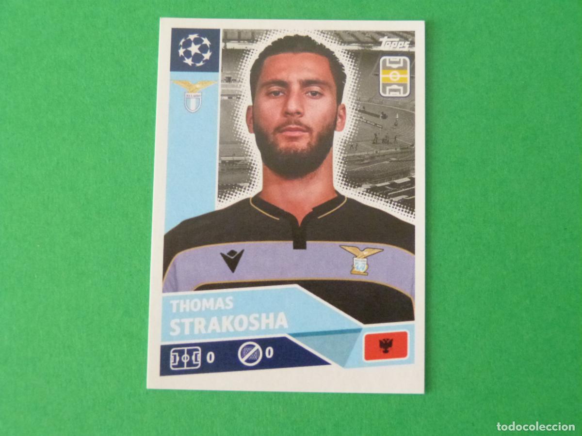 Fu&szlig;ball-Sticker: CROMO FUTBOL STRAKOSHA S.S. LAZIO SIN PEGAR N&ordm; 3 CHAMPIONS LEAGUE 2020-2021/20-21 TOPPS