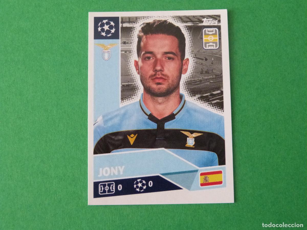 Fu&szlig;ball-Sticker: CROMO FUTBOL JONY S.S. LAZIO SIN PEGAR N&ordm; 12 CHAMPIONS LEAGUE 2020-2021/20-21 TOPPS